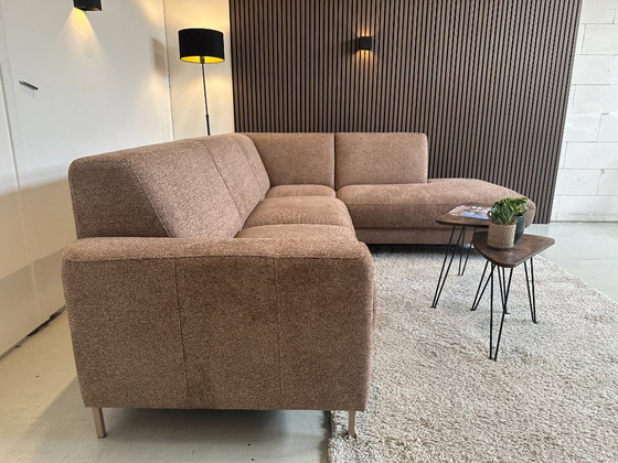 Image 1 of Divano campione marrone/rosso in condizioni pari al nuovo, 267x220 cm