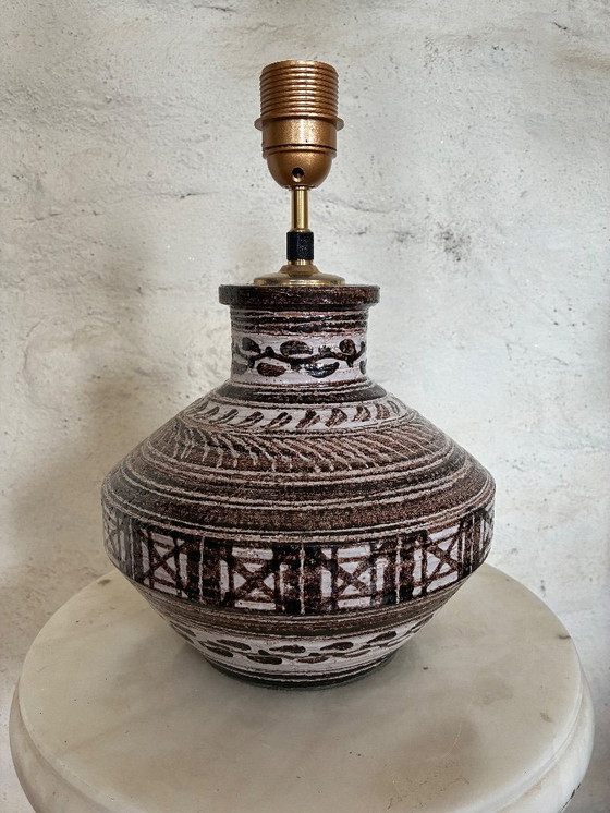 Image 1 of Base per lampada da tavolo in ceramica anni '70