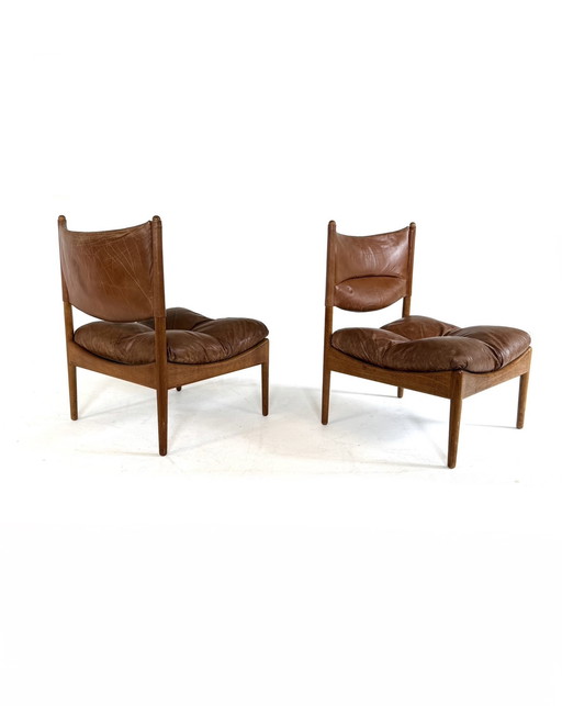 2x vintage armchairs 'Modus', Kristian Solmer Vedel '60