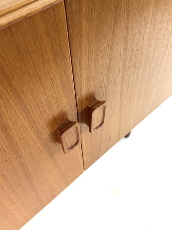 Image 1 of Vintage Deense teakhouten wandkast ‘60