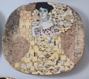 8 Gustav Klimt porseleinen verzamelborden van Lilien Austria met certificaten