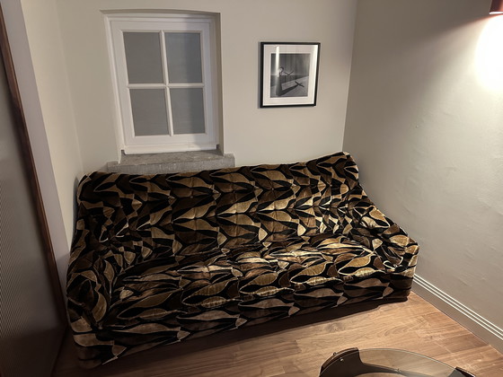 Image 1 of VINTAGE VELVET MODULAR LOUNGE SOFA, 1970S