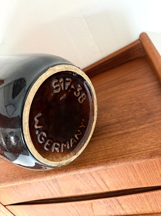Image 1 of Vintage ceramic vase 517-38, Scheurich ‘60