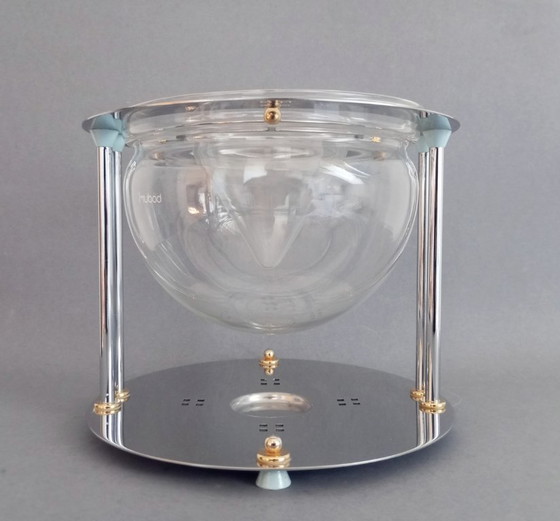 Image 1 of Carsten Jorgensen, plat de service multifonctionnel en forme de colonne, de style postmoderne, pour caviar, Bodum, vers 1990