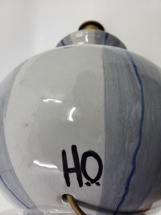 Image 1 of Hubert Olivier ceramic table lamp, France, 1980