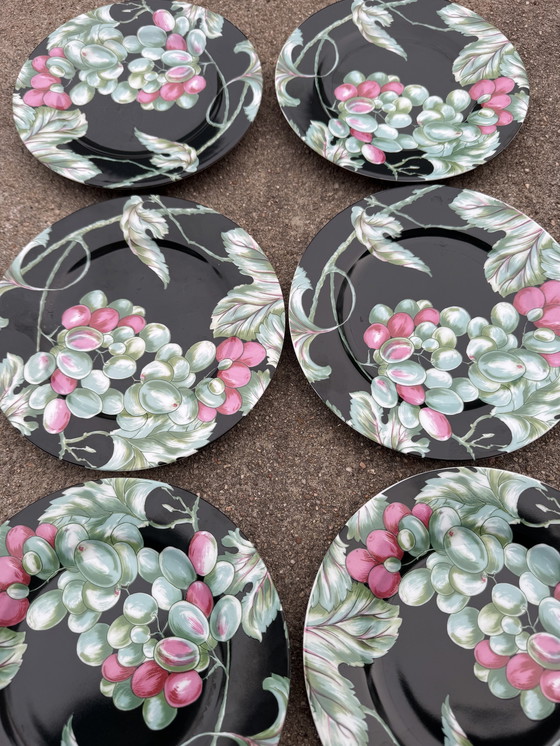 Image 1 of Teller der Serie „Ernte“ von Patrick Frey, 1980er Jahre