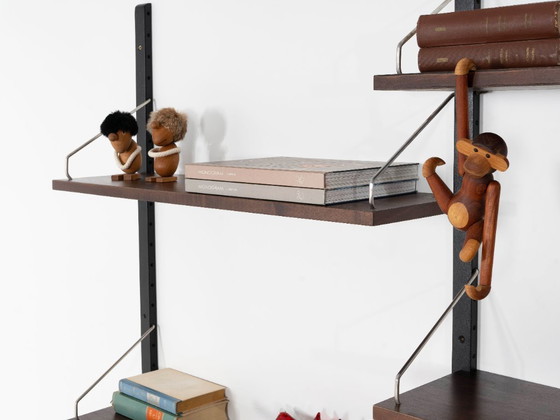 Modulaire stellingkast, Deens design, jaren 60, ontwerper: Poul Cadovius – Boekenkasten, Wood (photo 9 of 13)