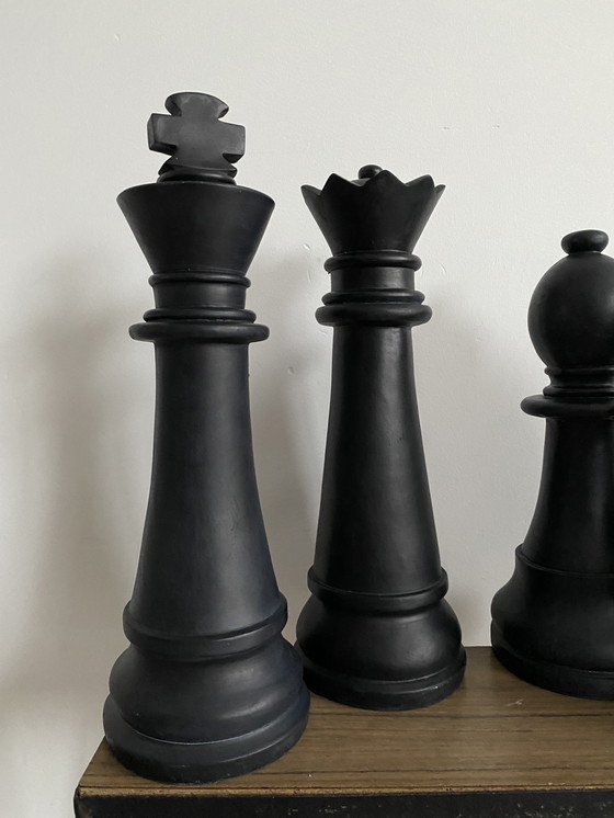 Image 1 of Big arty chess peaces - hone deco - hip
