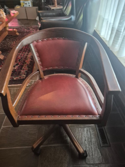 sedia da scrivania antica