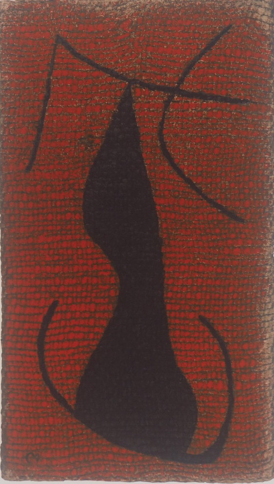 Joan Miró: Donna sdraiata, litografia firmata – Litografie e stampe, Paper (photo 2 of 5)