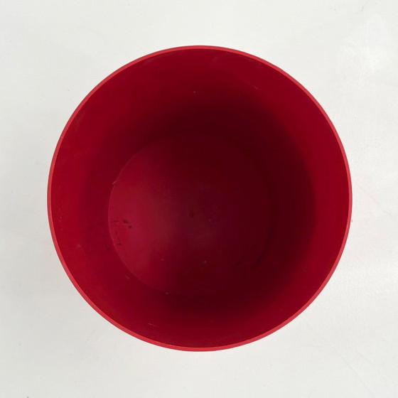 Roter Mülleimer Modell 4670 von Gino Colombini für Kartell, 1970er Jahre – Dekorative Objekte, Plastic (photo 3 of 5)