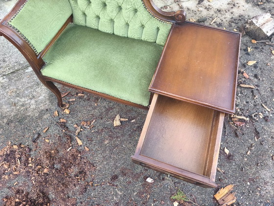 Image 1 of Telefonhocker im viktorianischen Stil