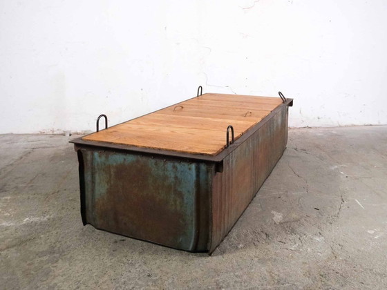 Image 1 of Tavolino da caffè vintage Tavolino da caffè industriale