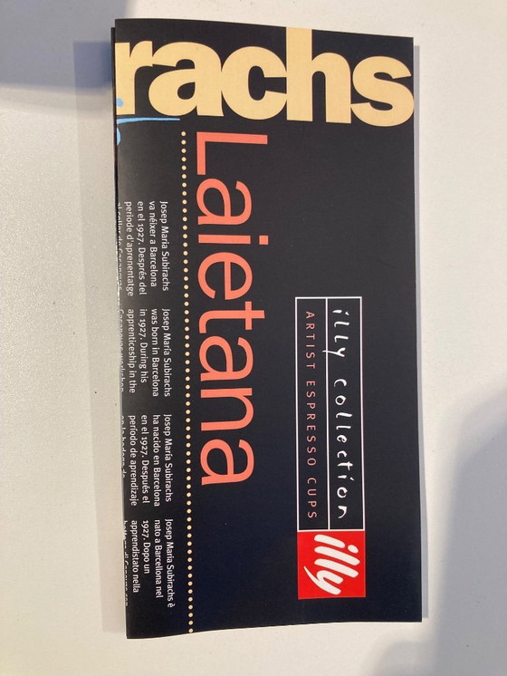 Image 1 of Collezione illy 1998 Edizione limitata Josep Maria Subirach Oggetto da collezione y collezione 1998 - Edizione limitata / Edizio