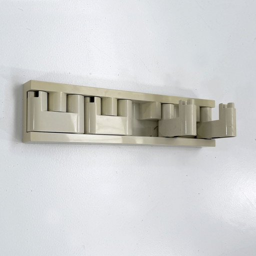 Porte-manteau Minivip blanc par Benanti & Brunori pour Velca Legnano, 1970