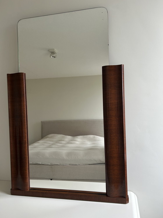 Image 1 of Vintage mid century art deco spiegel