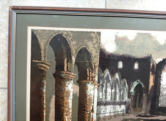 Norman Wade 1971, Fountains Abbey (Edition 4/60) Lithographs & prints, Paper, Brown (photo 7 of 12)