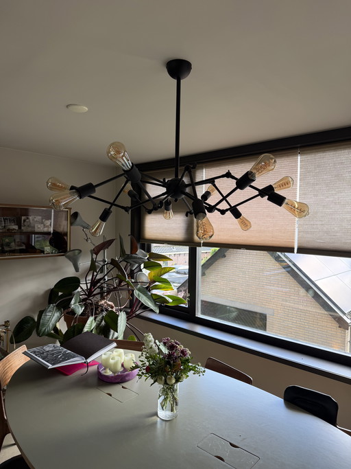 Lampada a forma di ragno a 12 zampe di Madame Stoltz