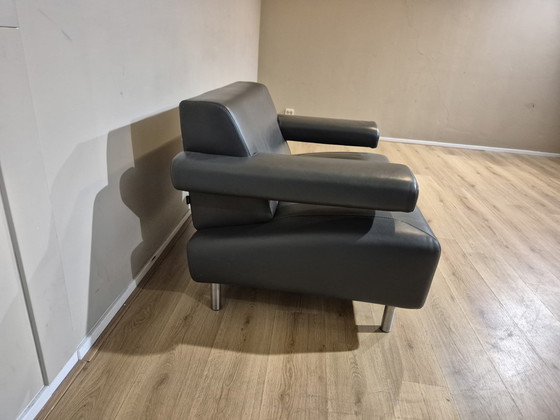 Image 1 of Havee Cloak - Loveseat - Anthrazit - Leder - Design - ZGAN