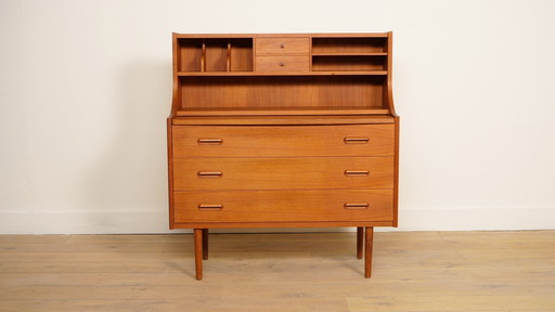 Vintage Secretaire | Teck | 100 cm