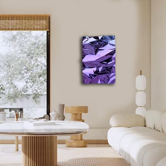 Image 1 of "Paarse golven" premium design