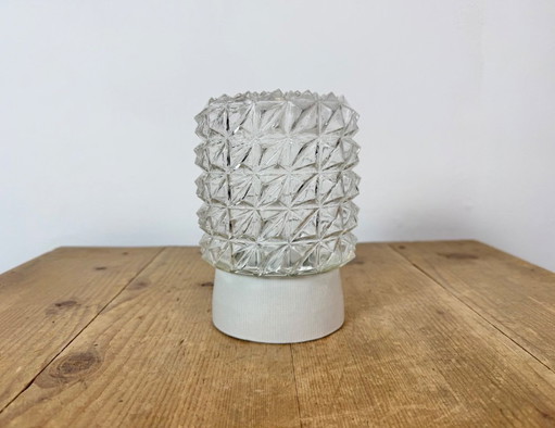 Lampada da soffitto vintage in porcellana bianca, anni '70 – plafondlampen, Porcelain (photo 2 of 13)