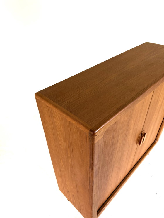 Image 1 of Vintage Deens teakhouten highboard, Silkeborg ‘80