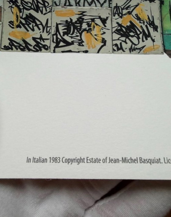 Image 1 of Jean Michel Basquiat (1960-1988), In het Italiaans, 1983, Copyright Estate of Jean Michel Basquiat, Licensed by Artestar New Yor