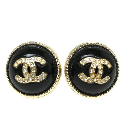 Orecchini rotondi Chanel CC – cadeaus, Metal