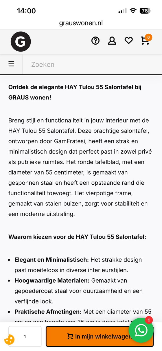 Image 1 of Hay Tulou coffeetable