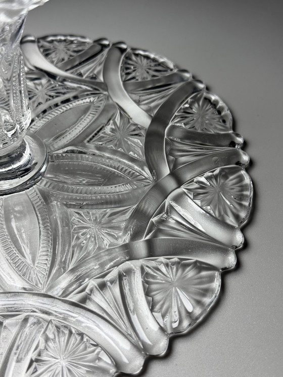 Image 1 of Val Saint Lambert - cake stand « Lucrèce » 1913