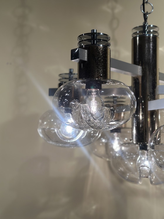 Image 1 of Vintage Midcentury Murano Kroonluchter