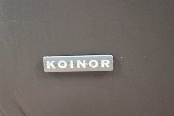 Image 1 of Divano in pelle Koinor Raoul in marrone con braccioli e schienali regolabili