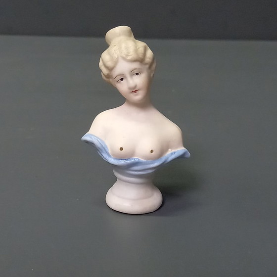 Image 1 of Victorian Bisque Porcelain Figurines - Set