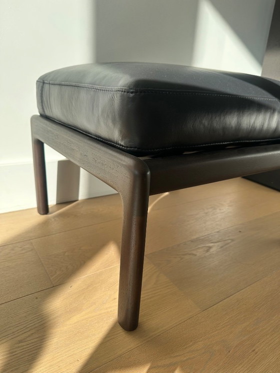 Repose-pieds Jack - Ethnicraft – Poufs & repose-pieds, Cuir (photo 3 of 7)