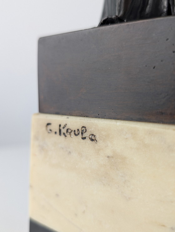 Image 1 of Sculpture de femme articulée en bronze par Carl Kauba, années 1900