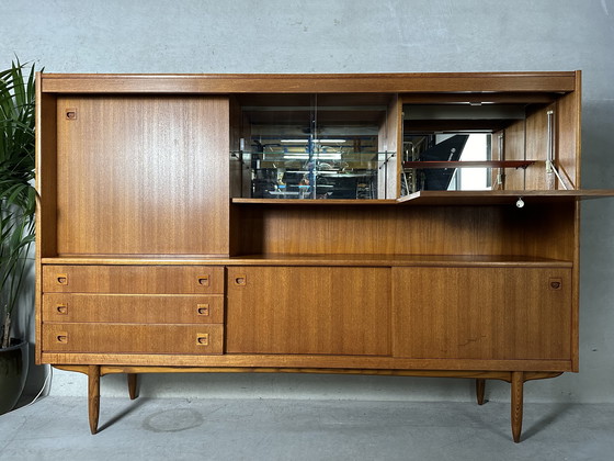Image 1 of Mid-Century Modern Highboard - Teak