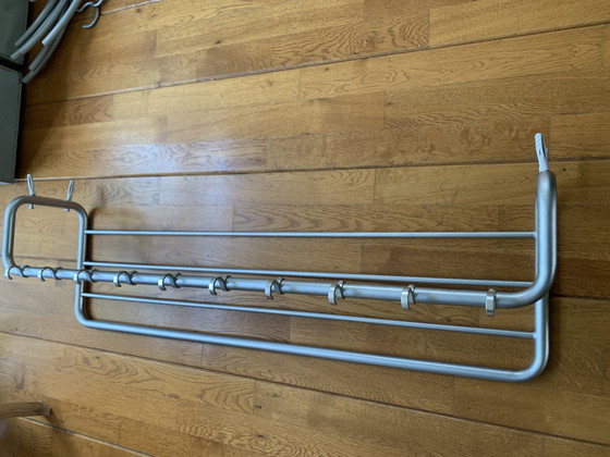 Gispen Dutch Originals 1013 Coat Rack in New Condition – Metal, Aluminium (photo 6 of 11)