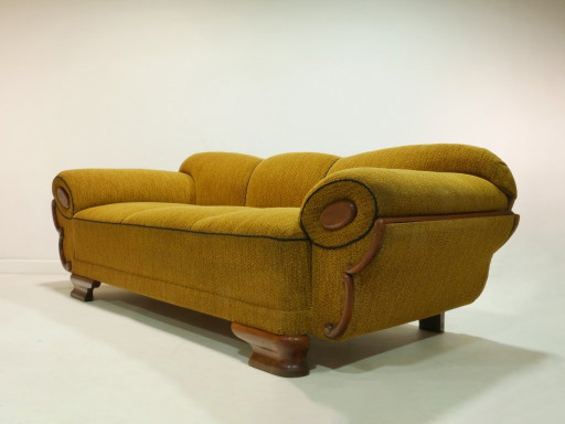 Vintage Sofa 50er Jahre, Mid Century Modern, Original Couch, Deutschland
