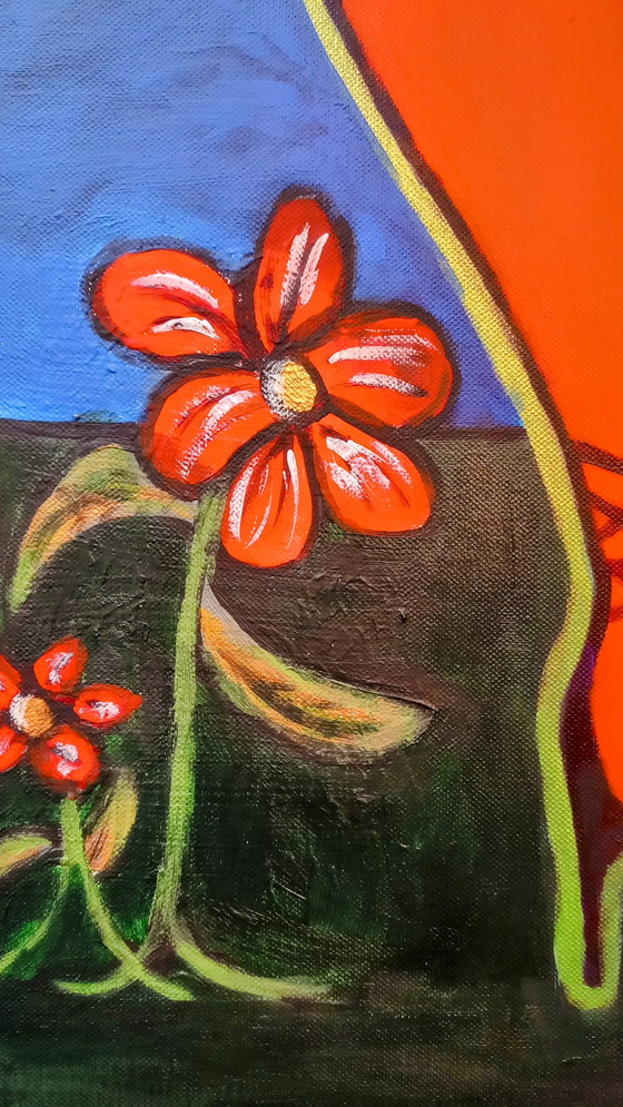 Image 1 of Tineke van Steenbergen HAPPY LIFE, 70 x 100 cm