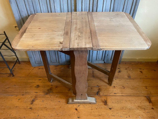 Mesa de cata de vinos Mesa plegable francesa del siglo XIX