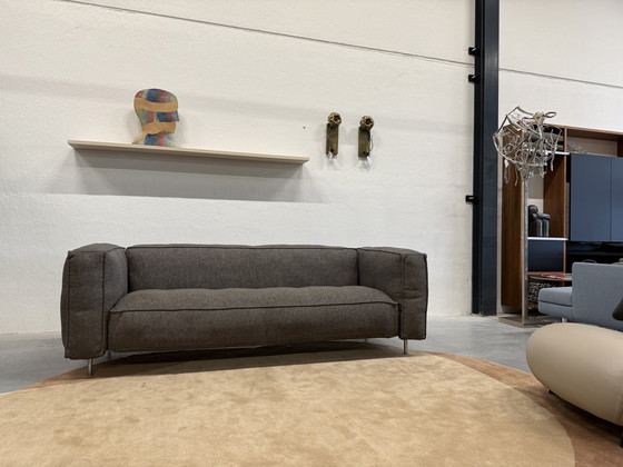 Image 1 of Gelderland 6400 Sofa 3 Seater Kvadrat Moss fabric 230