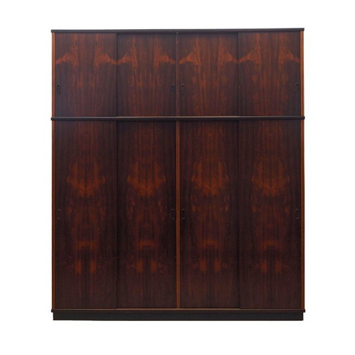 Rosewood wardrobe, Danish design, 1970s, made in Denmark