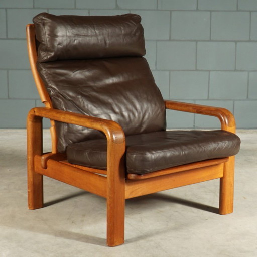 Sillón danés vintage – L. Olsen & Son – teca – década de 1960
