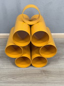 Space Age Vintage OPAL Möbel Wine rack / Magazine rack