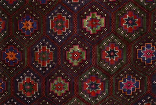 Alfombra Kilim Yoruk Anatolia Vintage Grande de 306 × 185 cm – Tejida a mano en lana. (photo 2 of 11)