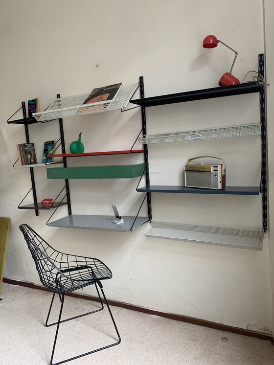 Image 1 of Pilastro Wandsysteem Uit Jaren 50 Door Tjerk Rijenga