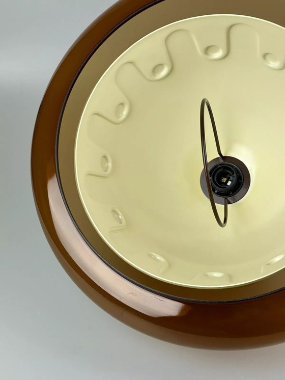 Image 1 of Lampada da soffitto anni '60 e '70, lampada a sospensione, acrilico, plastica, metallo, design spaziale