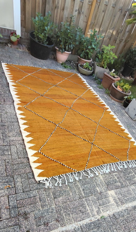 Image 1 of Tapis berbère en laine vierge Tapis marocain - 294 x 200 cm 300 x 200 m Type B21.11