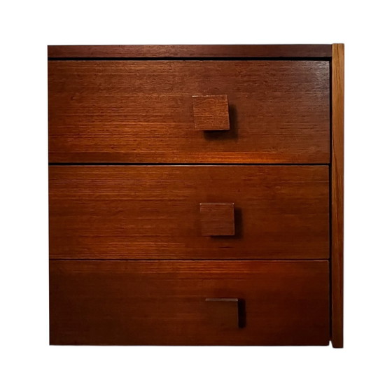 Image 1 of Teakhouten dressoir uit de jaren 60